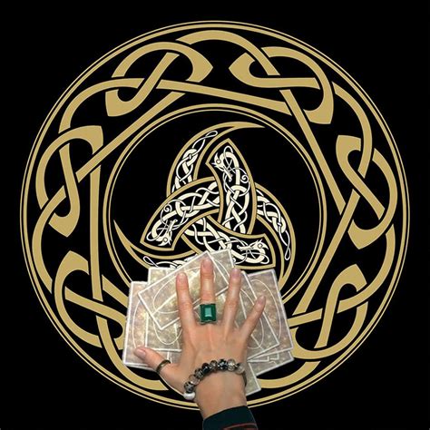 Скатерть с картами Таро 50/60/75 см, алтарная ткань, стол для гадания ...