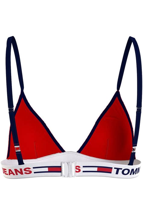 BIUSTONOSZ BIKINI DAMSKI TOMMY JEANS UW0UW03351 CZERWONY
