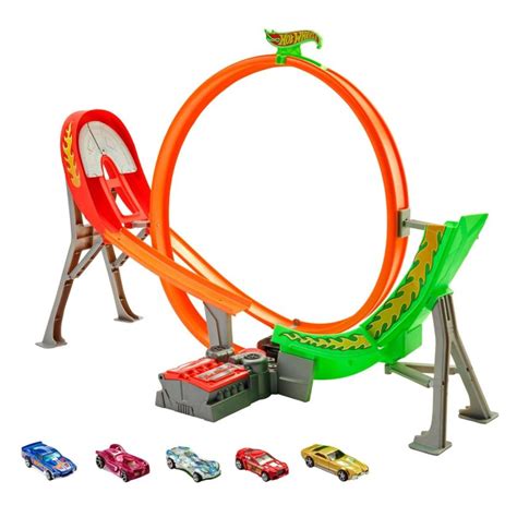 Писта HOT WHEELS с 5 автомобила