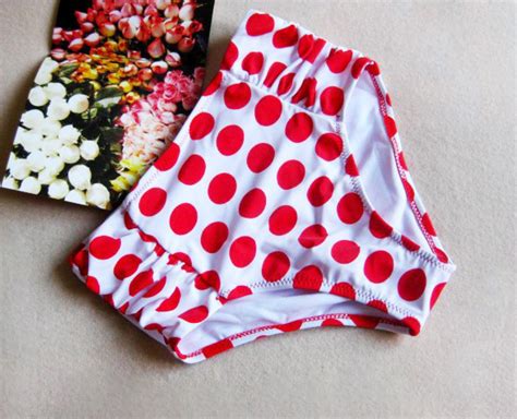 Polka Dots High Waist Bikini On Luulla
