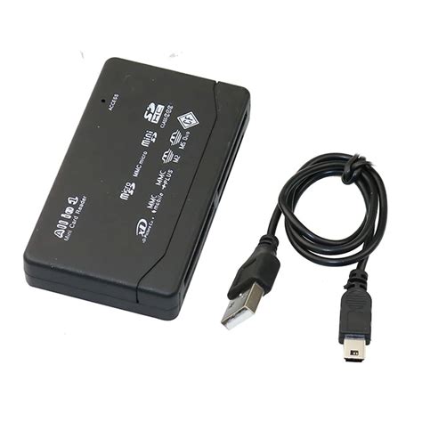 All In One Memory Card Reader Usb External Cardreader Sd Sdhc Mini