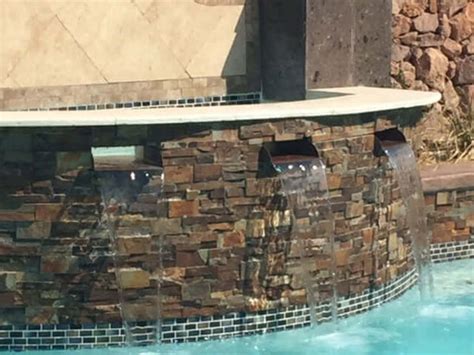 Lombardi 36 Spa To Poolfountain Spillway Stainless Steel Majestic