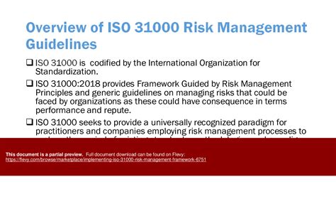 Ppt Implementing Iso 31000 Risk Management Framework 42 Slide Ppt Powerpoint Presentation Pptx