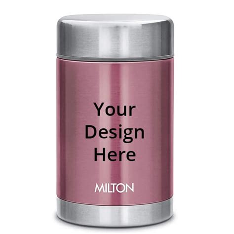 Buy Pink Customized Milton Thermosteel Hot And Cold Flask Tumbler Ml Yourprint