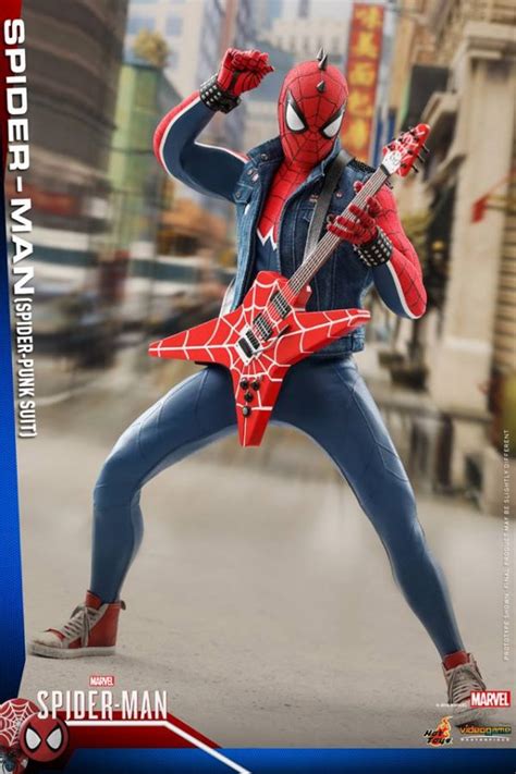 Hot Toys 1 6th Scale Spider Man Spider Punk Suit Rio X Teir