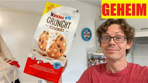 Kinder Crunchy Cookies Geheimes Testprodukt Im Test Youtube