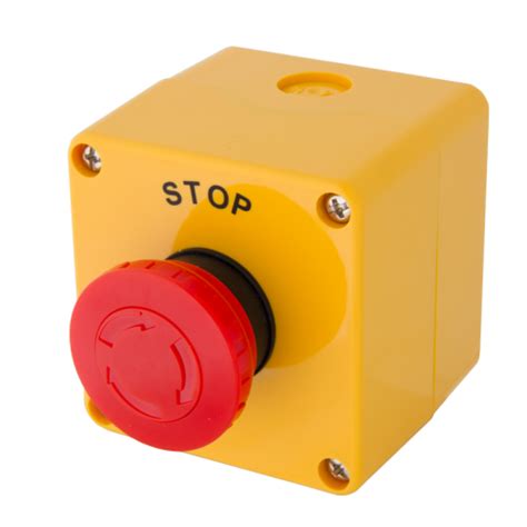 emergency stop push button twist  release proteus switchgear