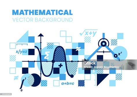 latar belakang matematika ilustrasi vektor terbaik  sampul buku