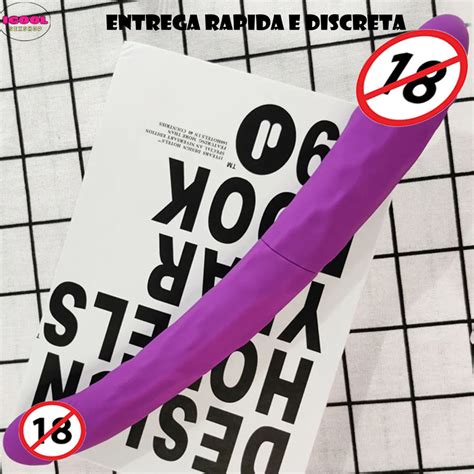 Consolo Dildo Duplo Realistico Penis Pinto Dupla Penetracao Sexo Casal 9 vibraçao 9