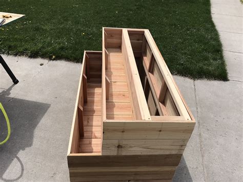 How To Build A Tiered Garden Planter Box Chris Loves Julia