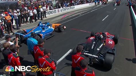 IndyCar Series EXTENDED HIGHLIGHTS Indy 500 Carb Day Pit Stop