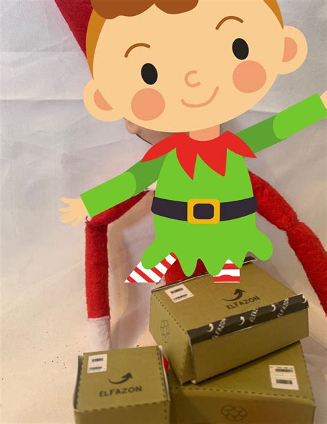 Elf Printable Elf Printable Elf Props Printable Elf Etsy