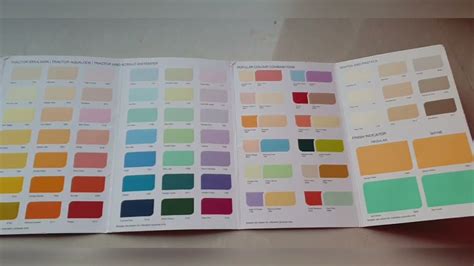 Asian Paints Tractor Emulsion Paint Shade Card Latest YouTube