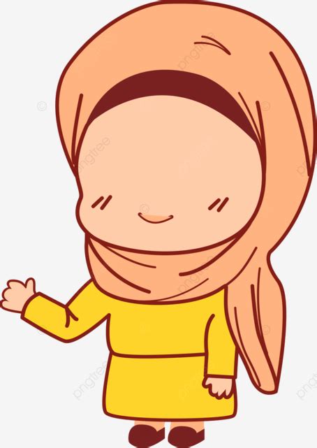 Cewek Hijab Png Hijab Cewek Faceless PNG Transparent Image And