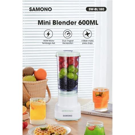 Samono Swbl Blender Mini Multifungsi Low Watt Ufo Elektronika