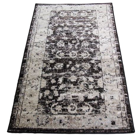 Distressed Vintage Brown Rug Chicagocozy Rugs Chicago