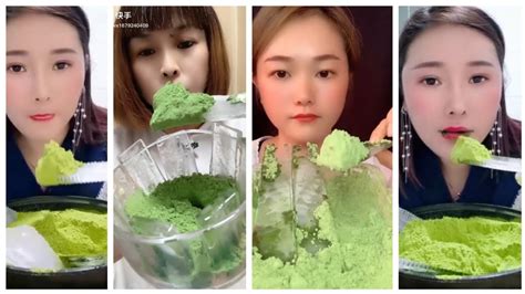 Asmr Heavy Matcha Powder Icesoft Ice Hard Icefoam Icewhite Ice Eating V Good Crunchy Ice