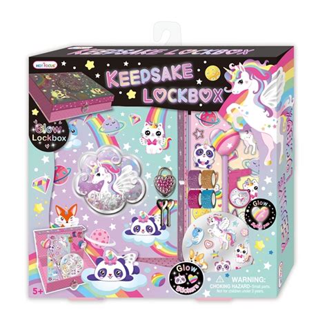 Hot Focus Glow In The Dark Keepsake Lockbox Gift Mania