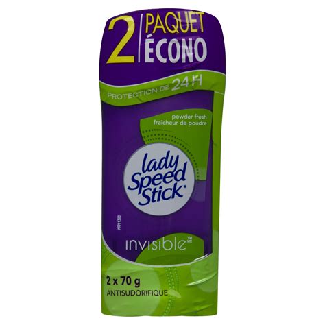 Lady Speed Stick Invisible Powder Fresh Antiperspirant Value 2 Pack 7