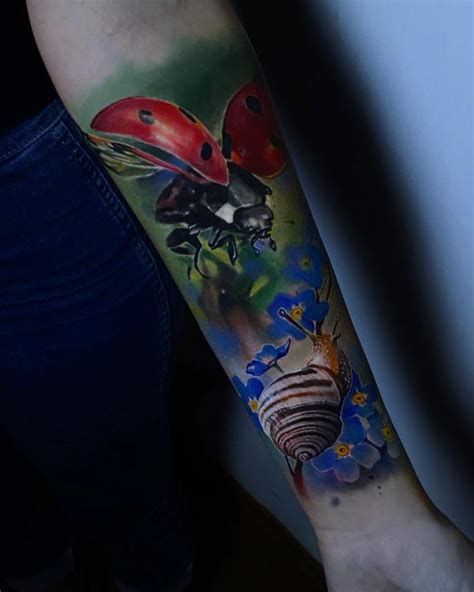 Ladybug Tattoo Designs With Meanings Art And Design