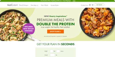 Nutrisystem Review Best Meal Delivery