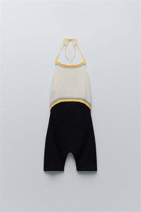 Комбинезон женский Zara, цвет: черный. 01165099_800. Размер L (46/48 ...
