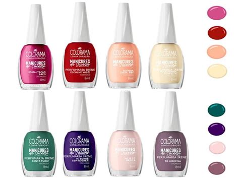 Esmalte Coleção Manicures De Sucesso Colorama Kit 8un Esmalte