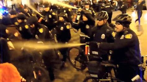 Seattle Cops Use Pepper Spray Against Occupy Protesters Fox News Video