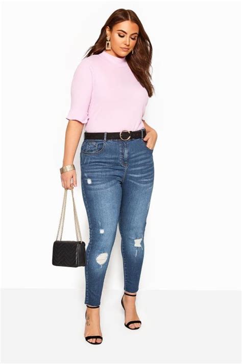 Plus Size Womens Size 24 Plus Size Jeans Yours Clothing