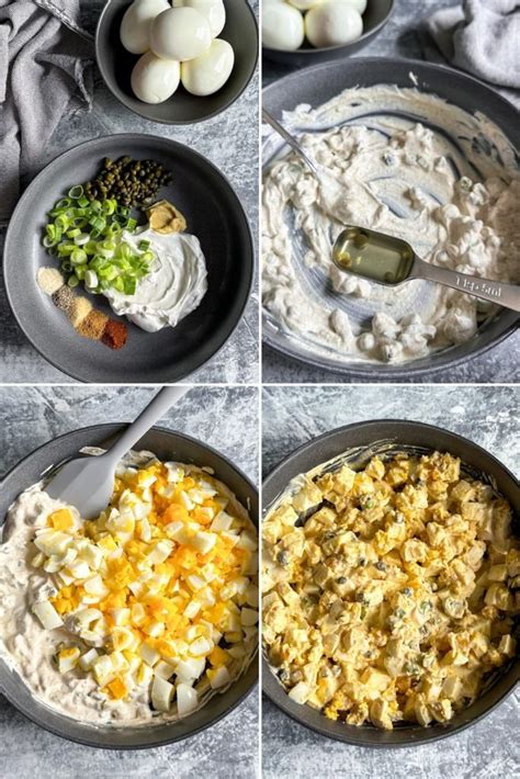 how to make egg salad without mayo