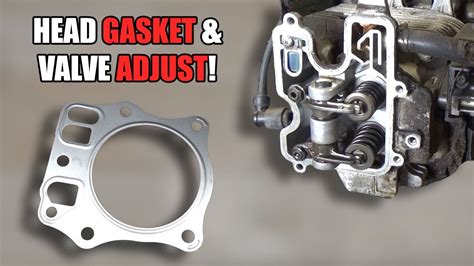 Head Gasket Valve Adjustment FC540V YouTube