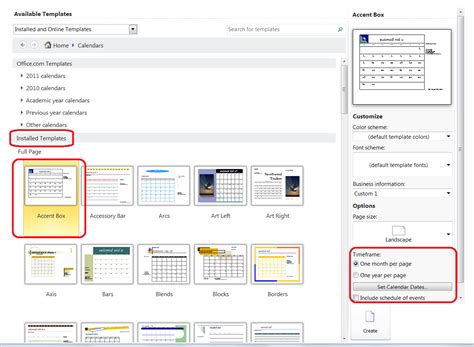 Microsoft Publisher 2021 Calendar Template - Calendar jul 2021