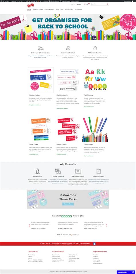 stuff cubed web design