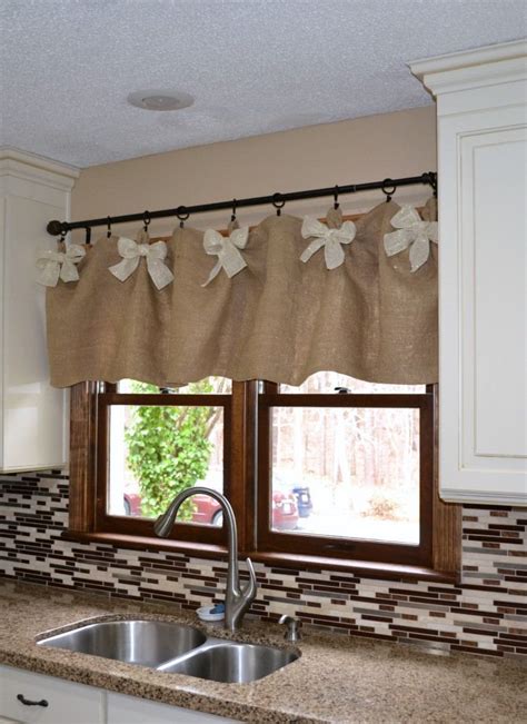 Smart Valance In Kitchen Door Curtain Grey