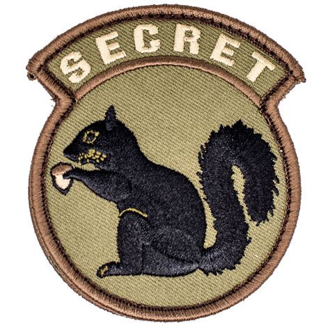 Secret Squirrel Patch Custom Canine Unlimited