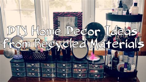 5 DIY Home Decor Ideas from Recycled Materials - Simphome