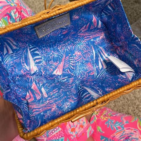 Lilly Pulitzer Other Lilly Pulitzer Gwp Wicker Case Poshmark