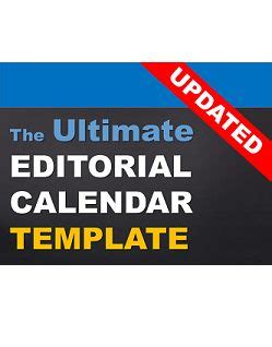 Free Editorial Calendar Template | bobangus.com | Editorial calendar ...