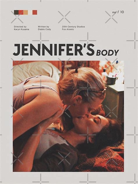 Jennifers Body Film Poster Poster For Sale By Azulascreech Redbubble