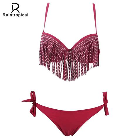 Raintropical New Brazilian Bikini Set Sexy Women Swimsuit Mini