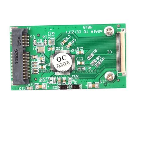 Mini Sata Msata Pci E Ssd To 40pin 1 8 Inch Zif Ce Converter Card For