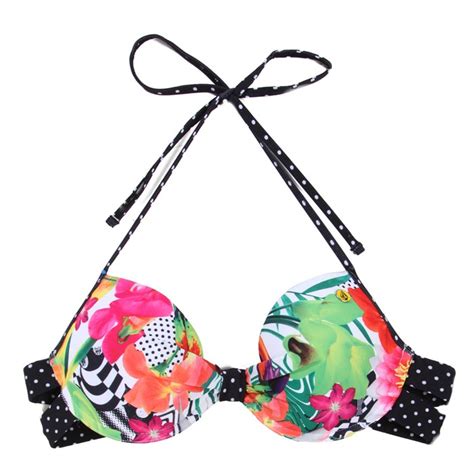Volcom Tropical Trip Bikini Top Women S Evo
