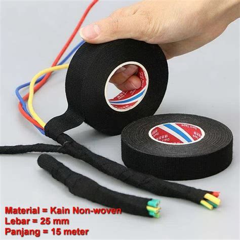 Jual Lakban Selotip Isolasi Kain Perekat 25mmx15m Adhesive Cloth Tape