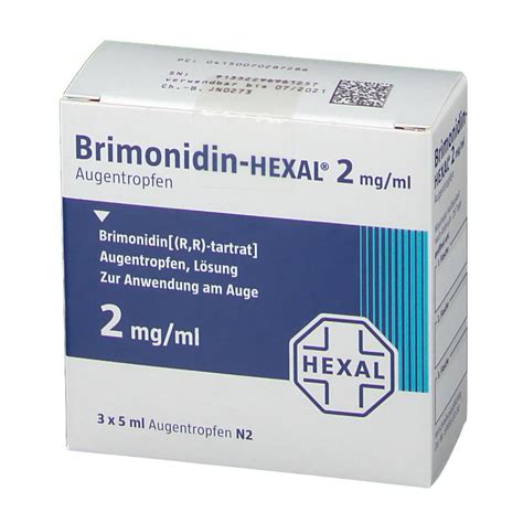 Brimonidin Hexal Mg Ml Augentropfen X Ml Mit Dem E Rezept Kaufen