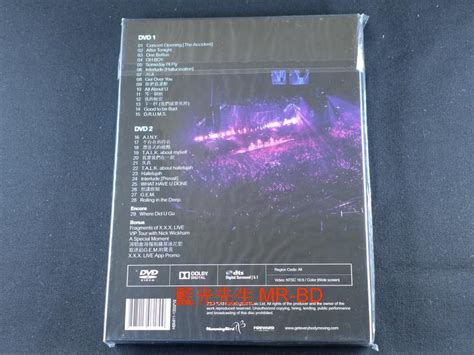 [dvd] 鄧紫棋 G E M X X X Live 演唱會 雙碟版 露天市集 全台最大的網路購物市集