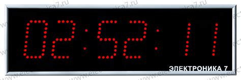 Электронные часы. Рефлектор - производство электронных часов и табло