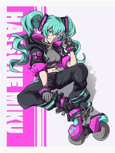 Hatsune Miku VOCALOID Sexy Hentai Anime Sticker For Sale By Willieerica8w1 Redbubble