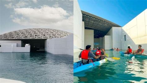 You Can Go Kayaking Under The Stars At Louvre Abu Dhabi