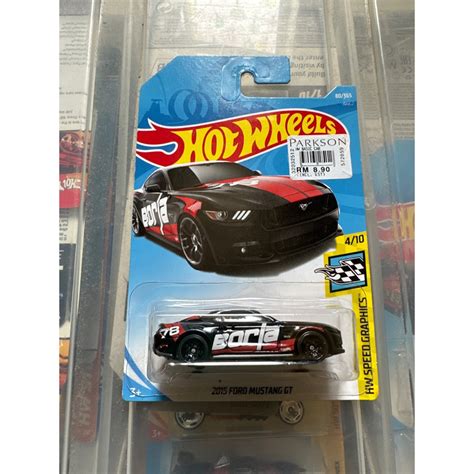 Hot Wheels Ford Mustang Gt Shopee Malaysia
