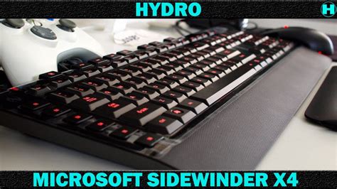 Microsoft Sidewinder X4 Gaming Keyboard Unboxing Youtube